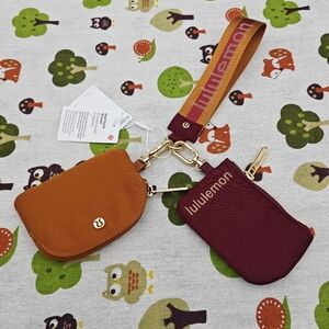 Lululemon brown Wristlet